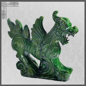 China SGS Garden Building Chinese Kylin Ornament Chinese Porcelain Figures Waterproofing wholesale