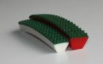 85A-90A smooth Urethane tranmission red Polyurethane V Belt