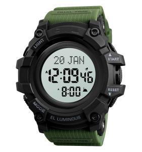 China 1680 Pilgrimage Qibla Digital Sport Watch Mosque Azan Prayer Muslim Azan Watch Wrist Watch wholesale