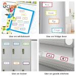 Colorful Magnetic Whiteboard Sticker Self Adhesive Dry Erase Notes Index Cards