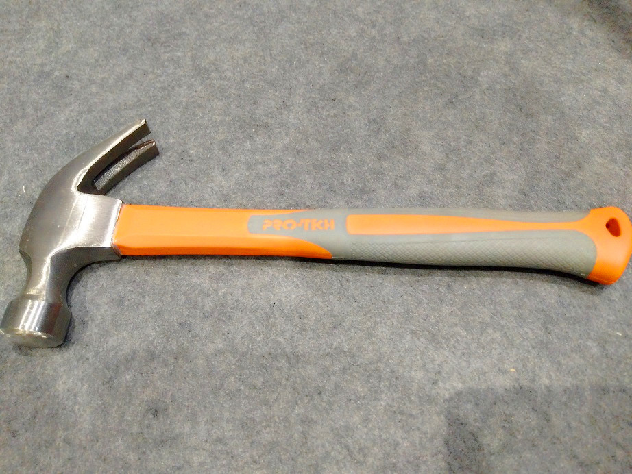 8OZ-24OZ Claw hammer(XL-0009) with polishing surface and rubber handle, durable and good price