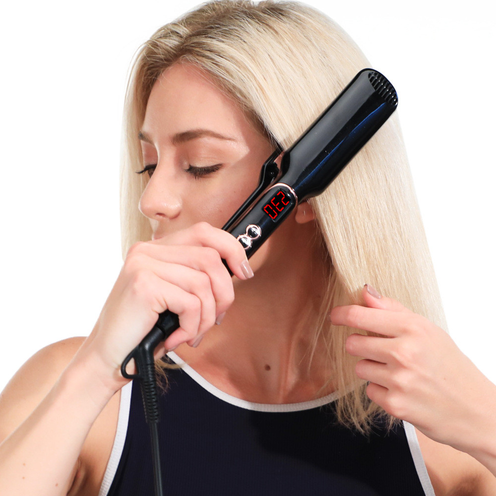 Fast Heat Up 50Watt Ceramic Tourmaline Electric Hair Straightener