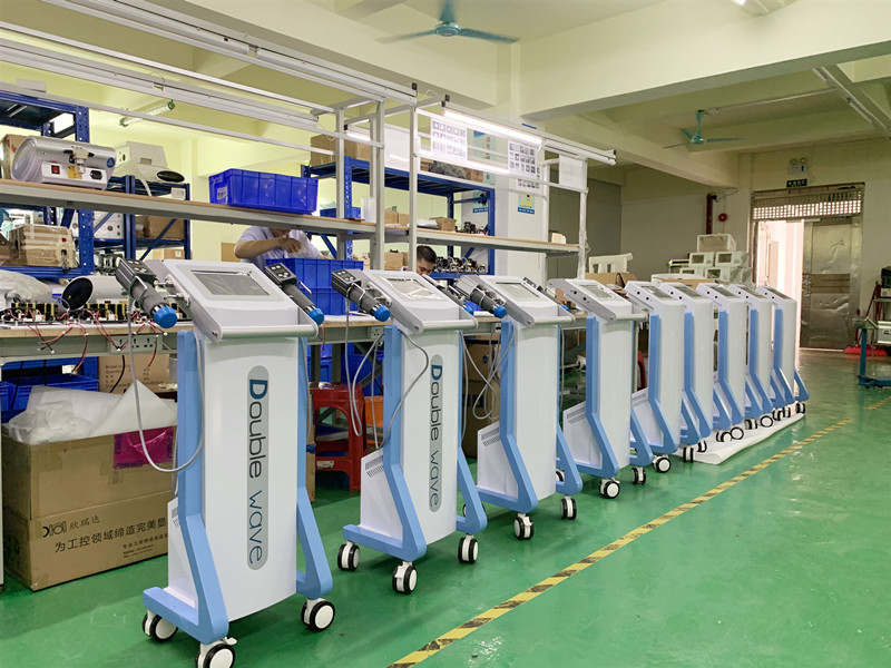 Double Chanle ESWT Therapy Machine Shockwave for Ed treament Erectile Dysfunction