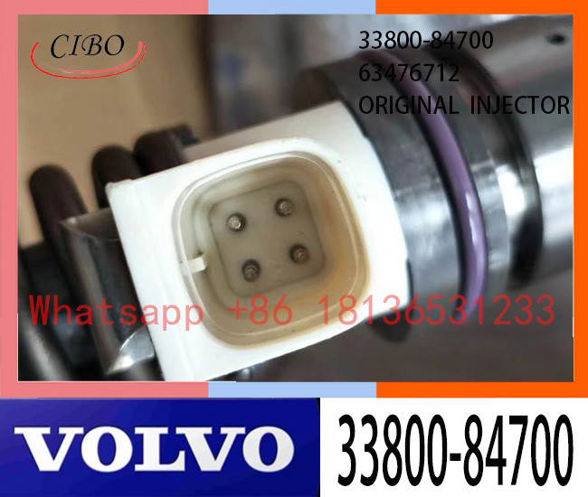 Excavator Parts 33800-84700 63476712 VOL Fuel injector