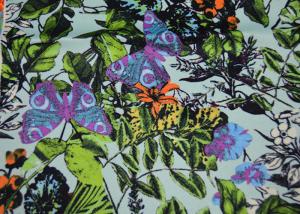 China Durable Twill Polyester Fabric Heat Transfer Printed For Sport Shoes wholesale