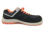 Breathable Ladies Safety Shoes Superior Comfort Cushioned Footbed Wicking Dry