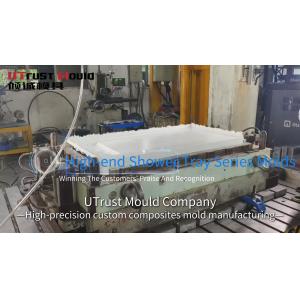 China Custom SMC Shower Pan Molds 300000 Shots Life Precision Tooling wholesale
