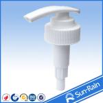 Plastic white ribbed 28/400 28/410 28/415 lotion pump hand sanitizer dispenser