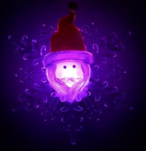 China Acrylic novelty suction Xmas Lighting in the window : wholesale