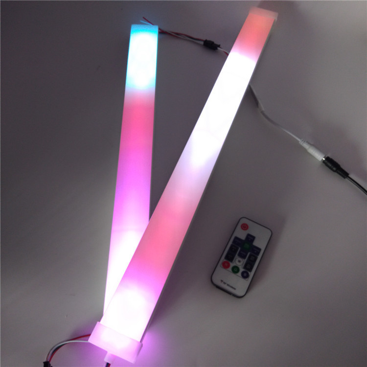 40mm Chasing 12V Dmx Led Neon 5050Rgb flex lampara navidea Dmx512 corner neon led tape 20m led rgbw light strip