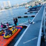 New Stable Pontoon Bridge Sea Aluminum Floating Docks Pier Water Systems