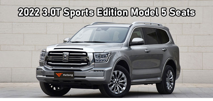 2023 Great Wall 3.0T Tank 500 Sports Version 5 Seats Hybrid Vehicle with Metal Roof Rack