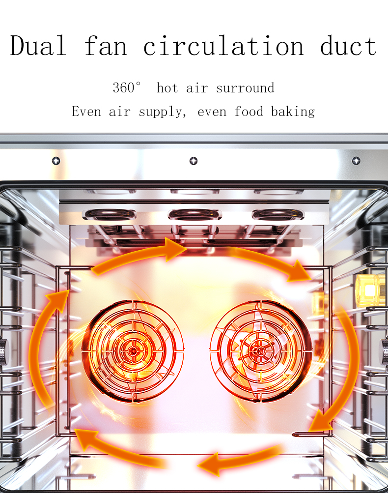 35kg Electric Industrial Bakery Convection Oven Perfect for Food Beverage Production