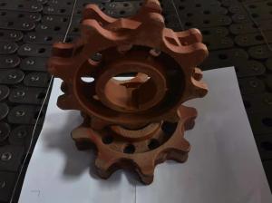 China Industrial Chain Boiler Sprocket Wheel Heat Treatment Anti Wear Anti Scratch wholesale