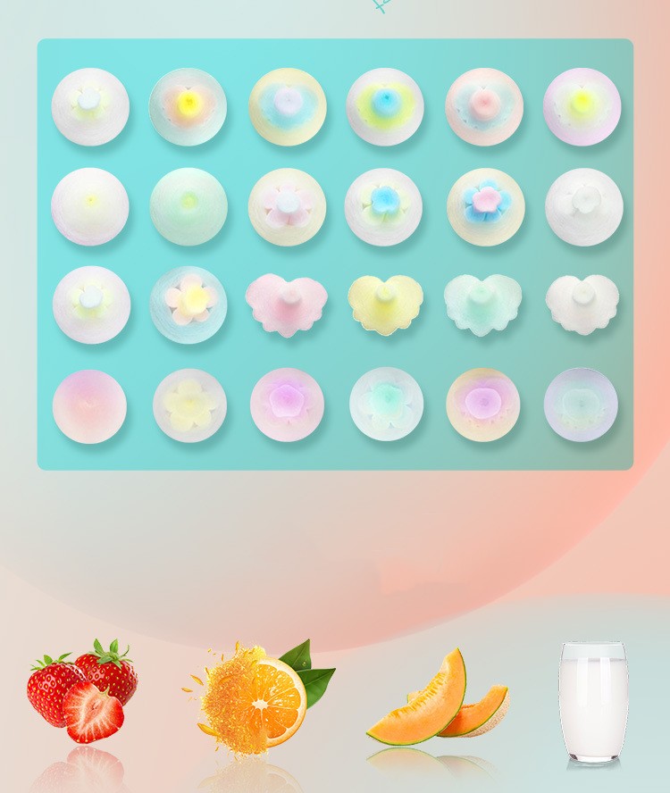Metal Acrylic Plastic Flower Cotton Candy Vending Machine Tabletop 230V