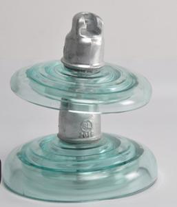 China 33KV Rated Electric Line Insulators , Clear Glass Insulators High Intensity wholesale