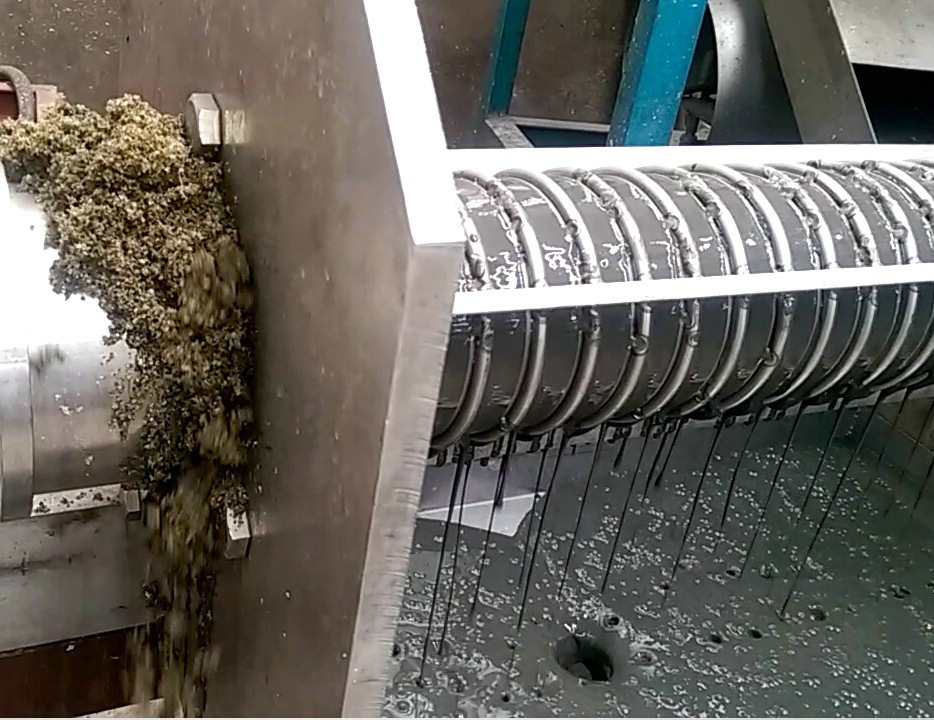 Slaughter Waste Water Treatment Screw Press Dehydrator for Bio Fertilizer Dewatering