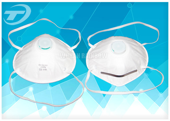 SPP Fabric N95 Dust Disposable Face Mask 3 Ply Hypoallergenic With Valve