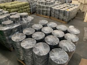 China 12mesh-60mesh Woven Metal Mesh Fabric Black Metal Hardware Cloth wholesale
