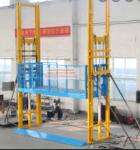 0.5m/s 2000KG Outdoor Cargo Elevator Lift Spray Steel Plate