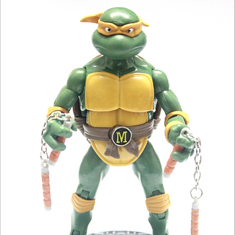 Items 4.5" Action Figures Teenage Mutant Ninja Turtles Mutant Mayhem By Playmates Toys