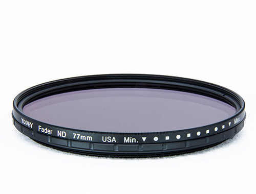 Variable ND Filter Black Frame Adjustable Stops ND2 To ND400 Landscape Photographer 77mm