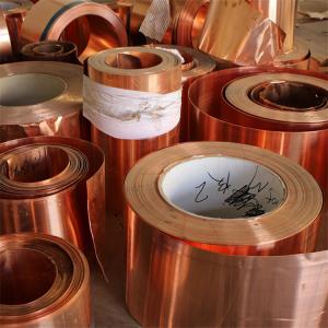 China C17200 C17500 Beryllium Copper Strip Coil Excellent Electrical Conductivity wholesale