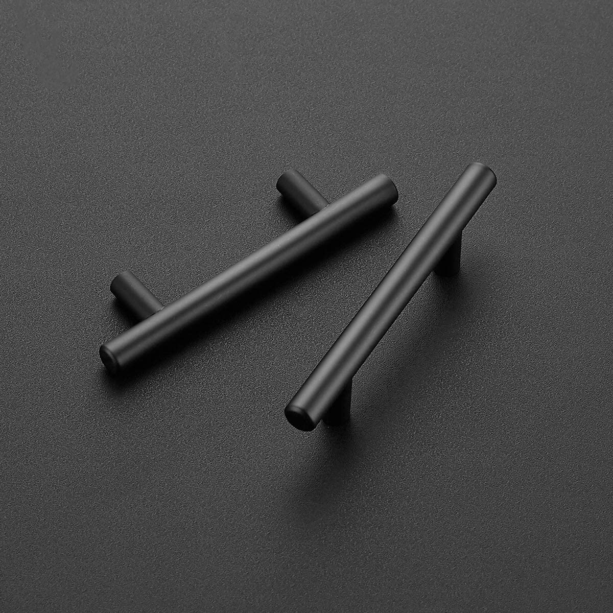 Stainless Steel Handles Kitchen accessories Kitchen Cabinet Handles with Black Spraying Powder