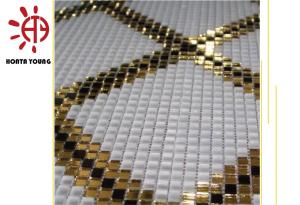 China HTY - TC 300 300*300 Best Natural Stone Ceramic Mosaic Tile Made in Foshan Factory wholesale