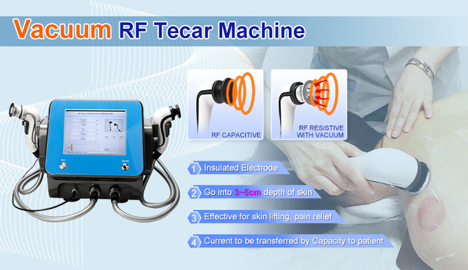 Tecar Relief Pain Vacuum RET CET Radiofrecuencia INDIBA Machine