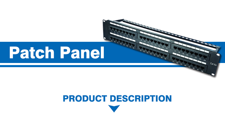 12 Port CAT6 CAT6A Patch Panel
