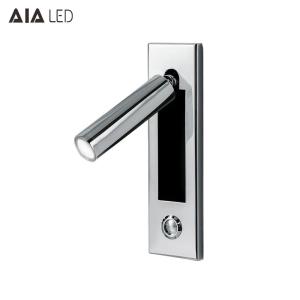 China IP40 Recessed adjustable interior 3W LED wall light &amp; led bedroom wall light for hotel wholesale