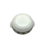 Kitchenware Serving Melamine Bowl Lid Non Toxic Tasteless Ripple