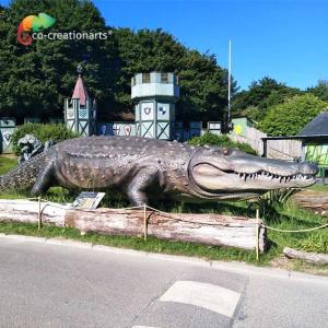 China Life Size Animatronic Crocodile 3 meters wholesale