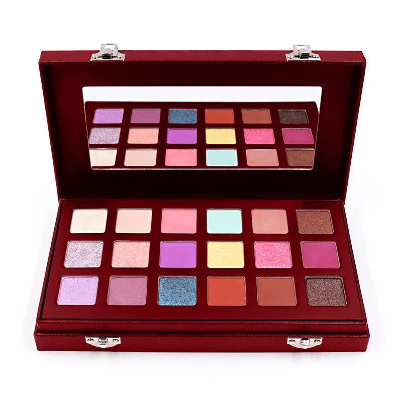 High Standard 21.6g High Pigment Eyeshadow Palette For Wedding Party