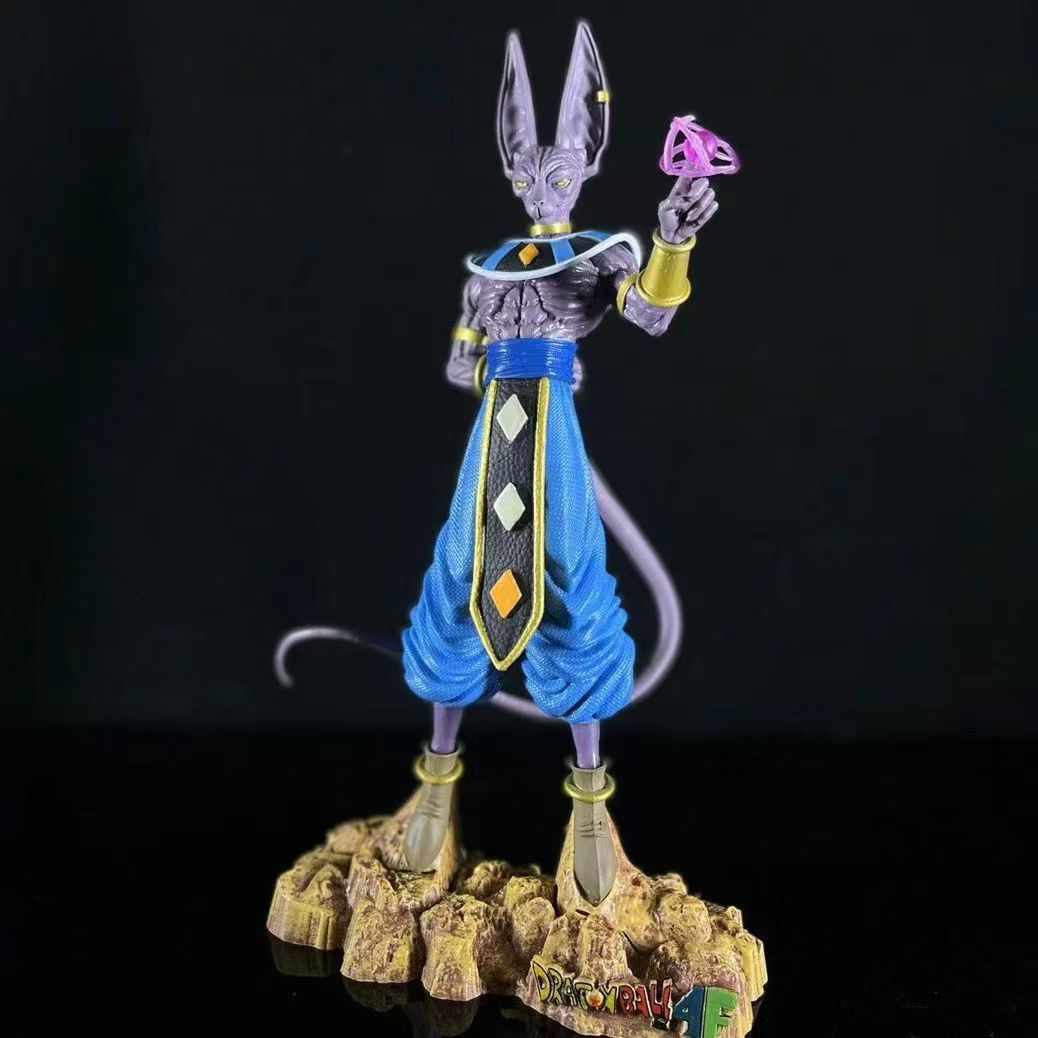 0.2kg God Animation Dragon-Balls Z Character BEERUS Vinyl Model Dolls Action Figure Toys