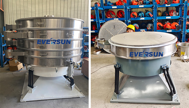 1 - 5 Layer Automatic Circular Sifting Machine Tumbler Sieve 50 KG/H -100 T/H