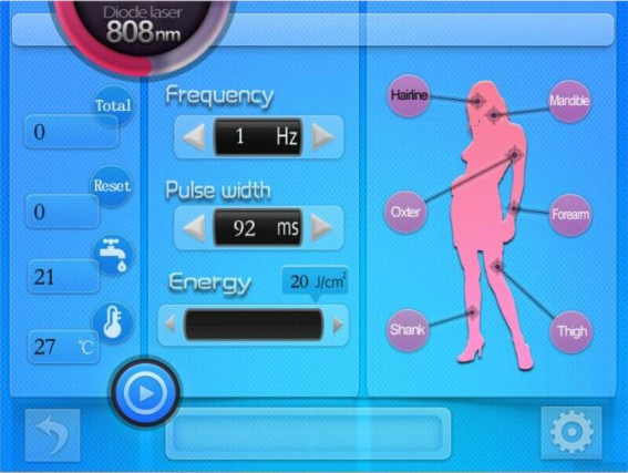Strong Power!!!portable 808nm Diode Laser Hair Removal Machine With CE Approved