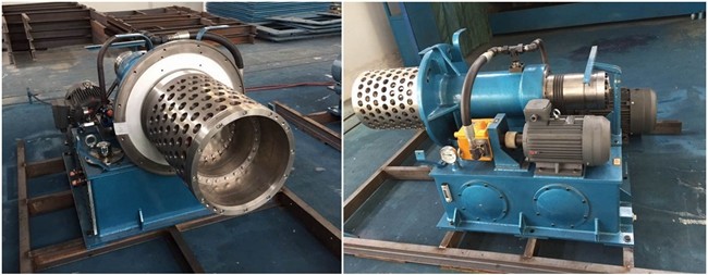 Horizontal Bottom Discharge Chemical Centrifuge For Plastic Particles