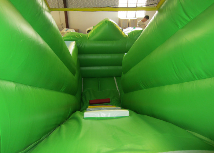 Inflatable Fun City Zebra Elephant Themed Fun City Inflatable Safari Park Jumping House With Slide