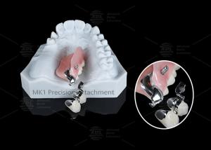 China MK1 Attachment Dental Prosthesis Silver Partial Denture Precision Attachments wholesale
