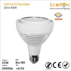 China osram 3535 e27 par30 led 35w 40w 45w spotlight par light cob 220v warm white wholesale