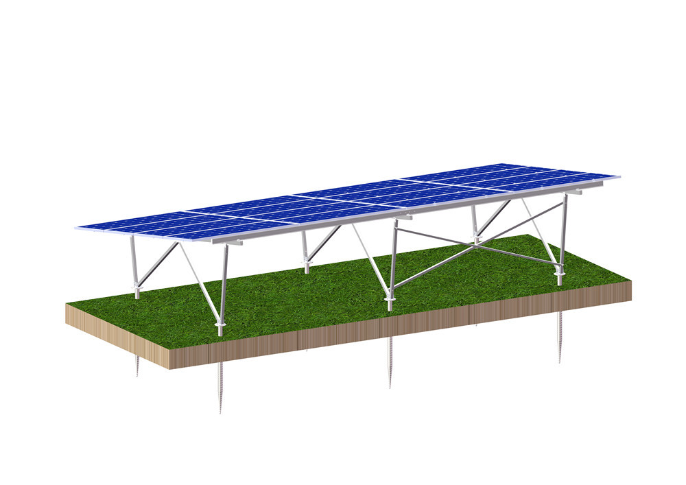 HQ Mount Large Scale 50KW Solar Panel mounting bracket solar mounting system