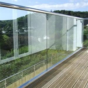 China 6063 T5 Glass Railing Aluminum Profile For Villa Apartment wholesale