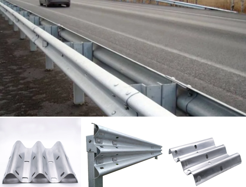 drawing profile of guardrail
