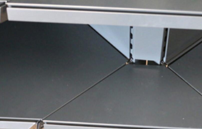 Corner Racks Metal Single Faced Supermarket Display Stands