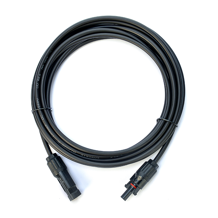 Stranded Copper Conductor TUV Certificated DC 1500V H1Z2Z2-K 25mm Solar PV Cable for 250w Poly PV System TUV Certified