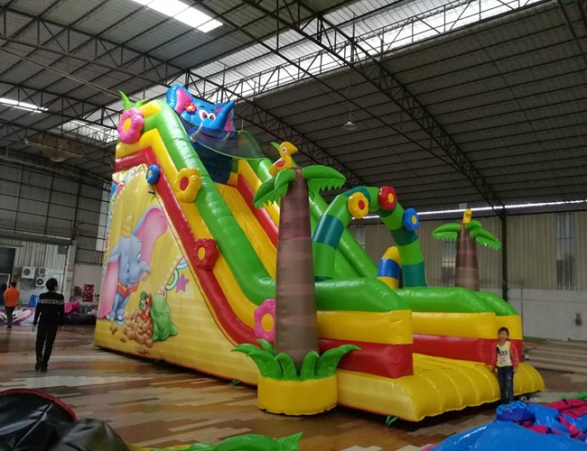 China Supplier hot selling good quality inflatable slip n slide/ infatable dry slip n slide for kids and adults