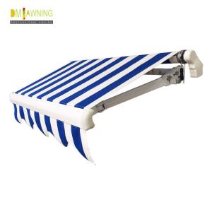 China Automatic Aluminum Waterproof Semi- Cassette Balcony Retractable Outdoor Awning wholesale