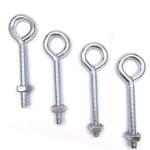 Right Hand Industrial Silver Eye Bolts Nuts Thread Direction Industrial